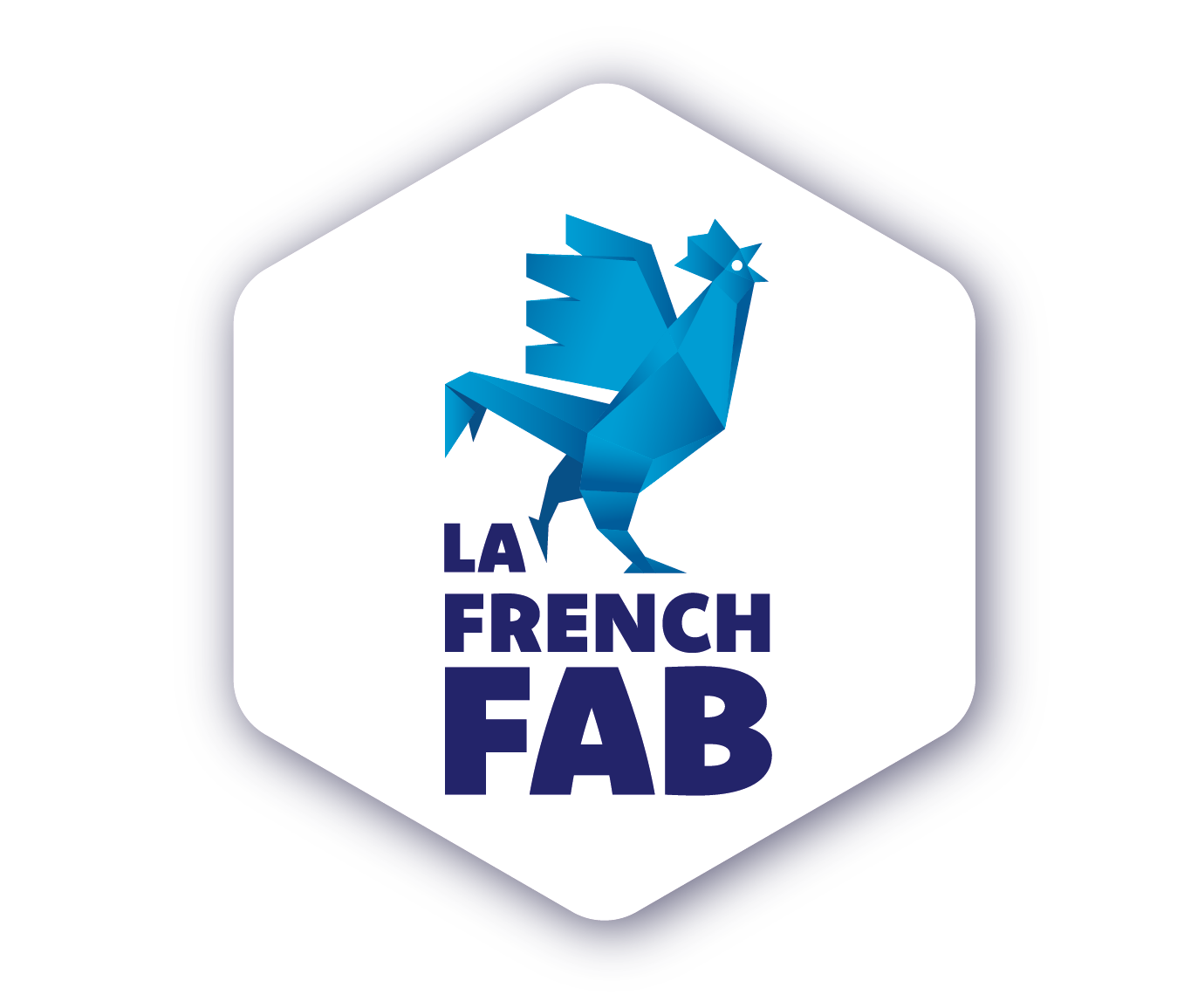 Logo de la French Fab, label des industriels français